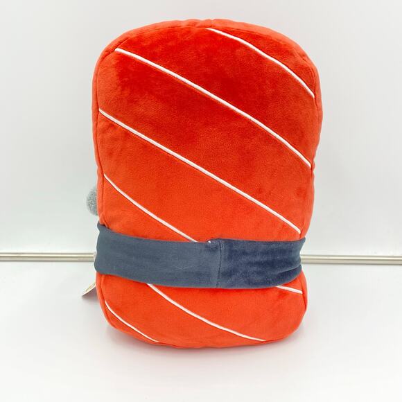 Takashoji X Round One 14" Penguin Strapped Tuna Sushi Plush NWT - Picture 2 of 5